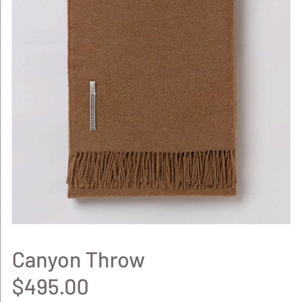 Alicia Adams Alpaca Canyon Throw - Camel